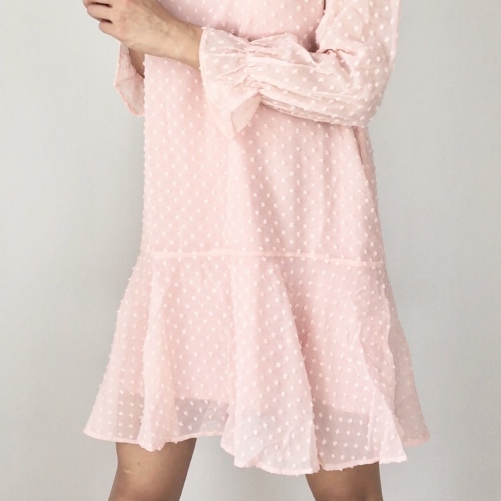 Lush blush fully lined dress - Picture 3 of 8